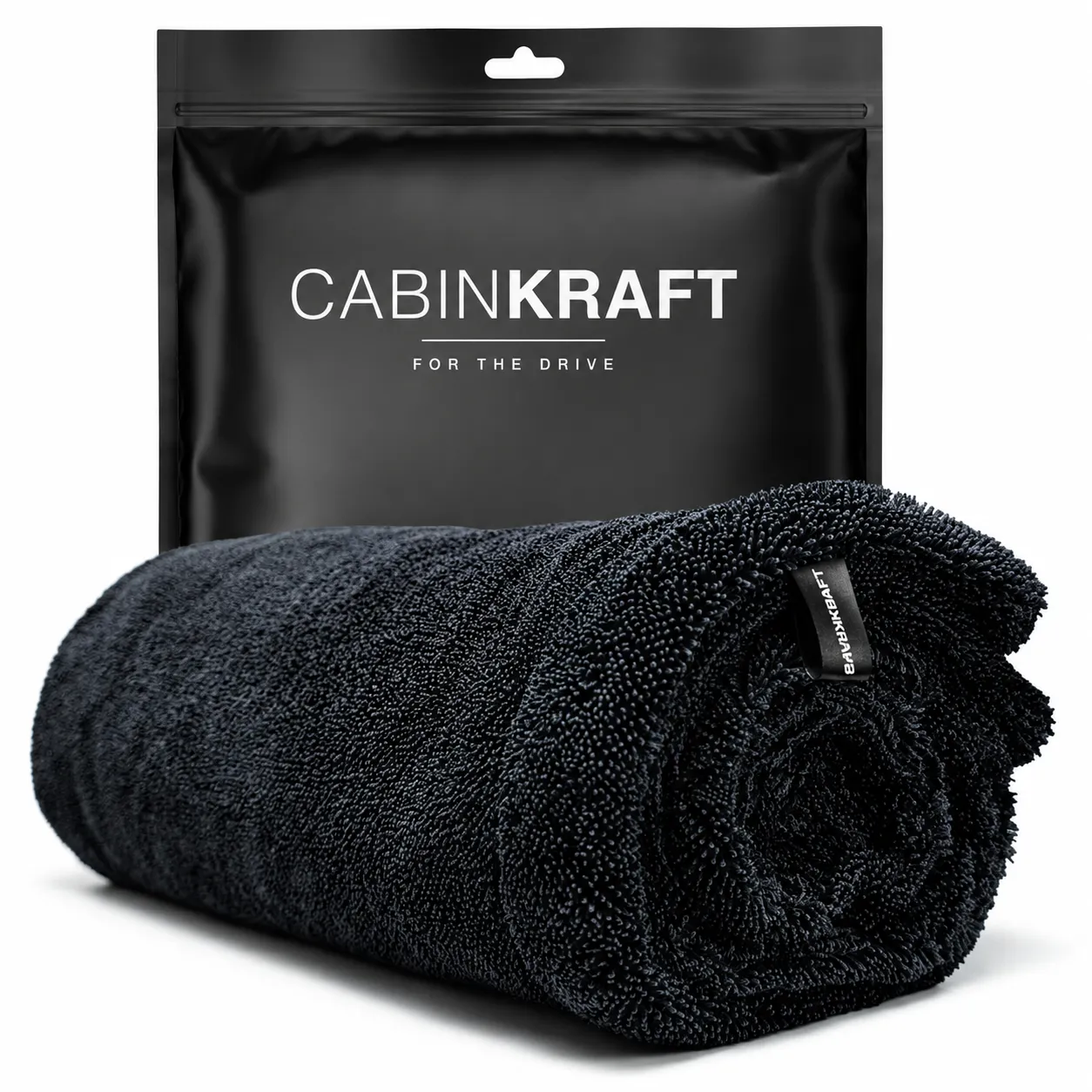 Twisted-Loop Microfiber Drying Towel, 1300 GSM