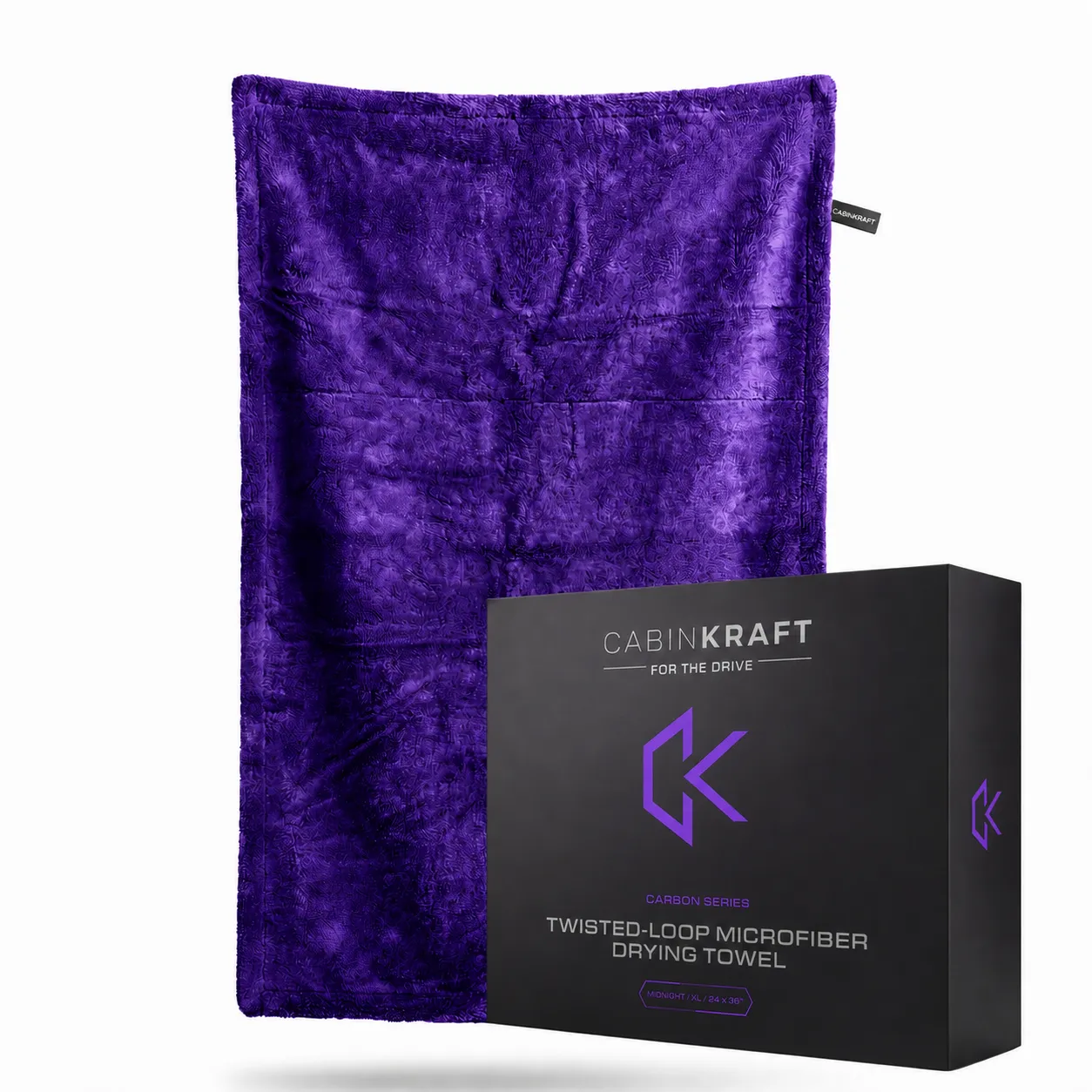 Twisted-Loop Microfiber Drying Towel, 1300 GSM